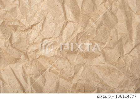 The texture of craft paper 136114577