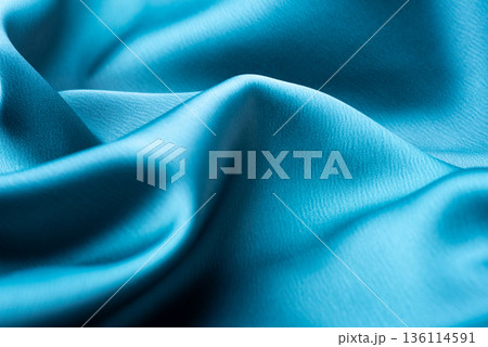 Turquoise satin texture Turquoise satin texture 136114591