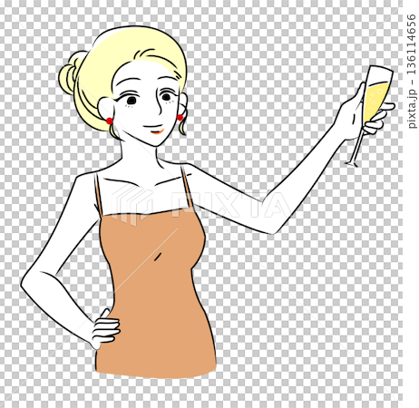 女性 女の人 女 136114656