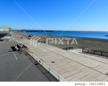湘南ベルマーレ　ひらつかビーチパークの風景 136114835
