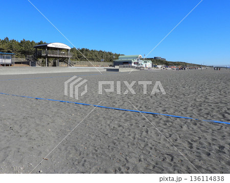 湘南ベルマーレ　ひらつかビーチパークの風景 136114838