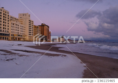 名湯百選　北海道湯の川温泉 136115465