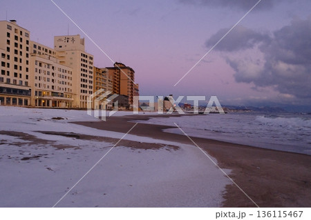 名湯百選　北海道湯の川温泉 136115467