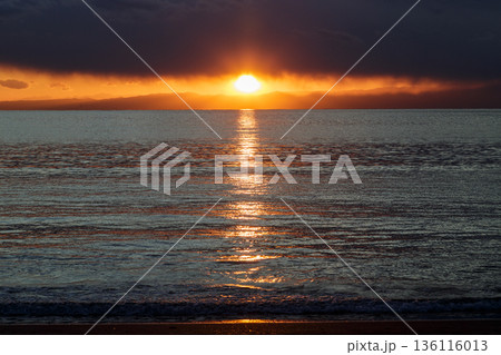 逗子海岸夕景 136116013