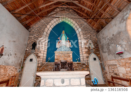 notre-dame-des-graces chapel, Kerraou, finistere, brittany, france notre-dame-des-graces chapel, Kerraou, finistere, brittany, france 136116508