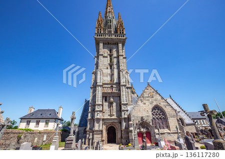 Parish close church of Goulven, finistere, brittany, france Parish close church of Goulven, finistere, brittany, france 136117280