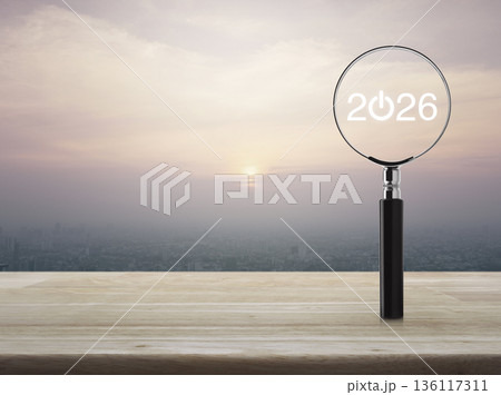 Business happy new year 2026 success concept 136117311