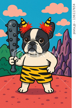 ちび鬼、鬼ヶ島に立つ 136117654