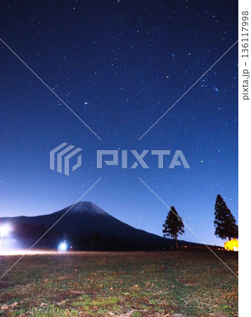 静岡県 星空と富士を眺める冬キャンプ 1月 静岡県 星空と富士を眺める冬キャンプ 1月 136117998