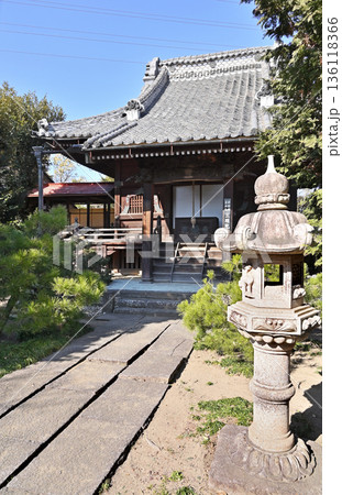 越谷散歩：本山修験宗 三明院　越谷市七左町 136118366