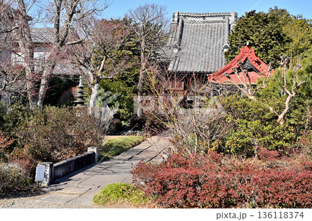 越谷散歩：本山修験宗 三明院　越谷市七左町 136118374