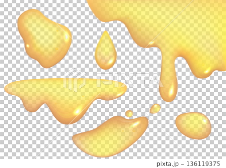 Dripping honey decorative parts Dripping honey decorative parts 136119375