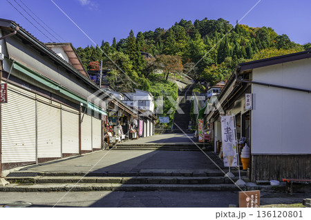 会津　飯盛山仲見世　福島県会津若松市 136120801