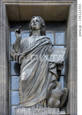 Saint John the Evangelist, Madeleine church in Paris Saint John the Evangelist, Madeleine church in Paris 136122303