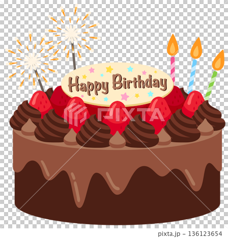 黑巧克力生日蛋糕 黑巧克力生日蛋糕 136123654