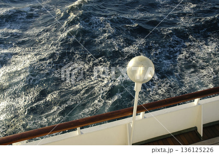 images of the sea taken from the cabin of a cruise ship images of the sea taken from the cabin of a cruise ship 136125226