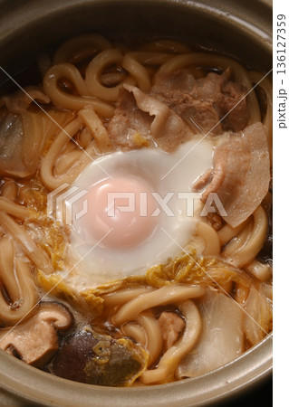 鍋焼きうどん 136127359