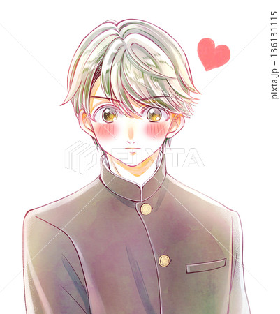 学ランの男子学生 恋 学ランの男子学生 恋 136131115