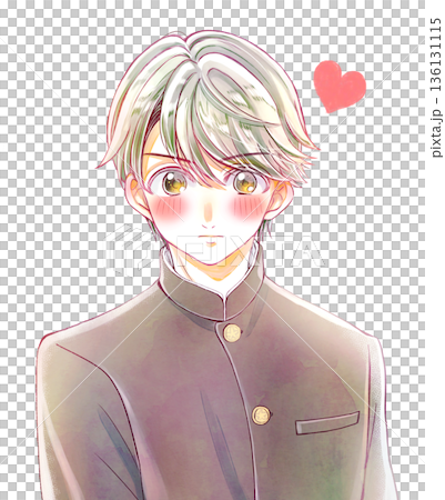 学ランの男子学生 恋 学ランの男子学生 恋 136131115