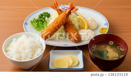 エビフライ定食 136133119