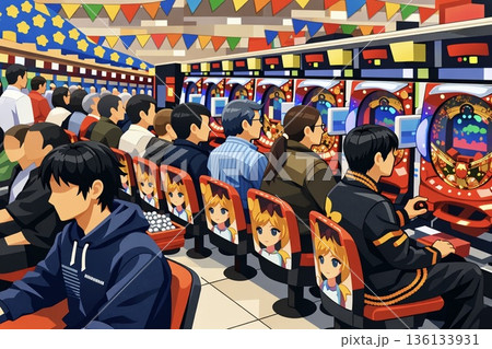 パチンコ店イメージ パチンコ店イメージ 136133931