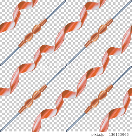 Diagonal seamless pattern with screwdrivers and red ribbon. Watercolor illustration of tools on an isolated background. A realistic seamless template for the design of repair shops and construction Diagonal seamless pattern with screwdrivers and red ribbon. Watercolor illustration of tools on an isolated background. A realistic seamless template for the design of repair shops and construction 136133966