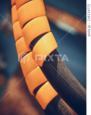 Tube wires in orange rubber cover casing 136134772