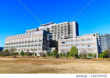 東京　江東区 有明にある がん研有明病院 136135441