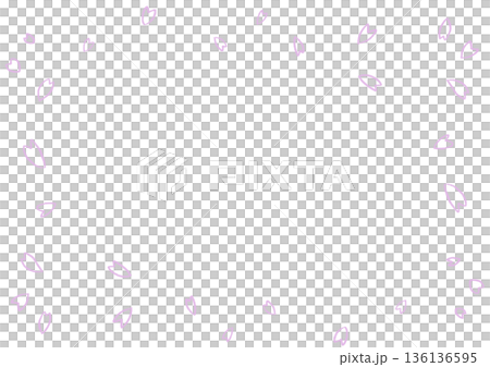 粉紅色櫻花花瓣框架 136136595