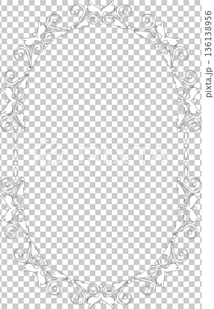 230 Vintage Calligraphy-Style Frame Materials <Decorative Borders, Decorative Frames, Line Drawings, Black and White> 230 Vintage Calligraphy-Style Frame Materials <Decorative Borders, Decorative Frames, Line Drawings, Black and White> 136138956