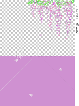 Wisteria flowers, purple cute background 136139159
