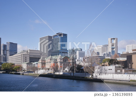 大阪 中之島 都市風景 136139893