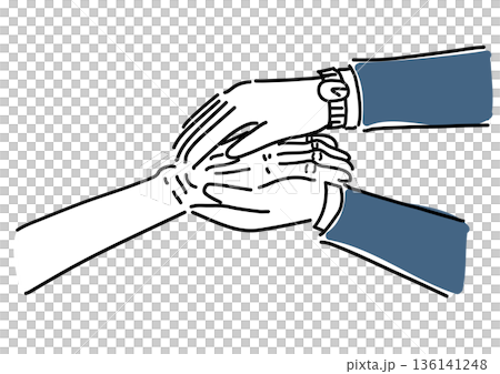 Business carer, a company employee caring for elderly parents 136141248