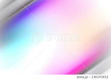 Abstract soft iridescent gradient background with pastel pink, blue, and white blurred diagonal light leaks Abstract soft iridescent gradient background with pastel pink, blue, and white blurred diagonal light leaks 136141652