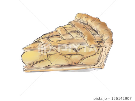 アップルパイ 136141907