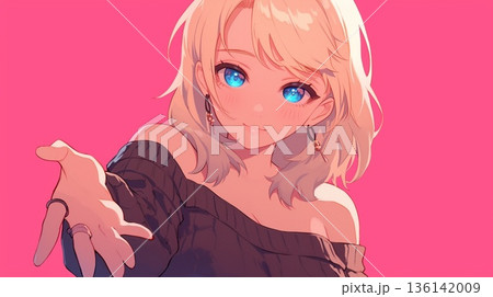 女の子とチョコレート 136142009