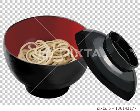 Wankosoba (with lid) Wankosoba (with lid) 136142177