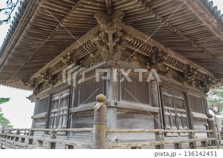 Zuiganji Godaido or National Treasure, a temple building on a small island in Matsushima Bay in Matsushima, Miyagi Prefecture, Tohoku, Japan. Landmark and famous Vacation Zuiganji Godaido or National Treasure, a temple building on a small island in Matsushima Bay in Matsushima, Miyagi Prefecture, Tohoku, Japan. Landmark and famous Vacation 136142451