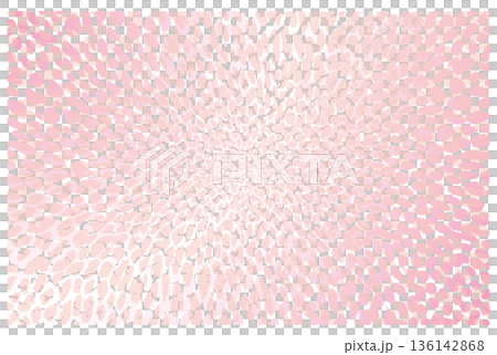 迫ってくる桜吹雪風の明るいピンクとピーチ色グレデーションのかかった抽象テクスチャー 迫ってくる桜吹雪風の明るいピンクとピーチ色グレデーションのかかった抽象テクスチャー 136142868