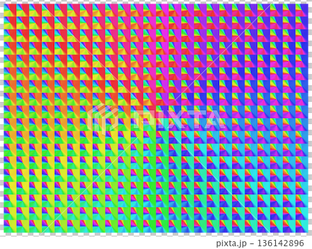Hologram-like square gradient tile Hologram-like square gradient tile 136142896