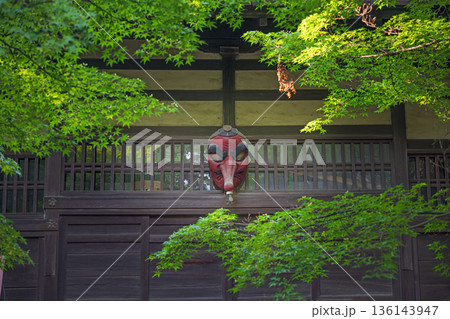 金沢 天徳院 軒下の天狗面 金沢 天徳院 軒下の天狗面 136143947