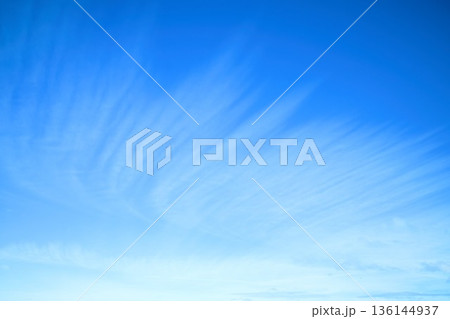 New Zealand Natural Sky Replacement Blue Sky With High Splash Clouds 136144937