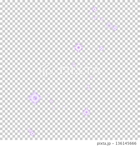 薄い紫色のキラキラが輝くシンプルな背景 136145666