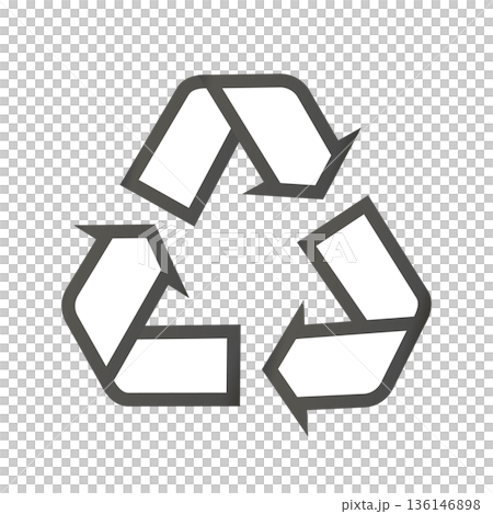 鋰離子電池回收標誌 136146898