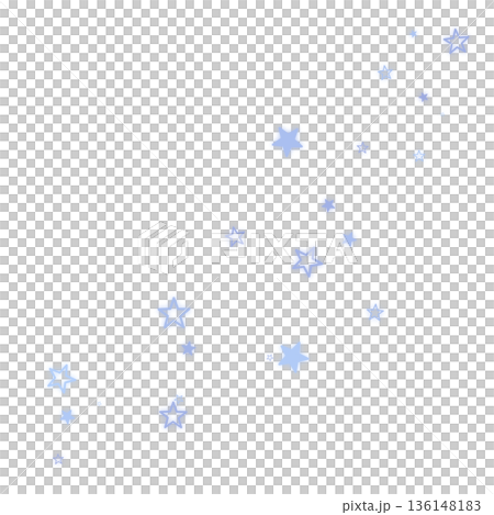 淺藍色兩種恆星的插圖 136148183