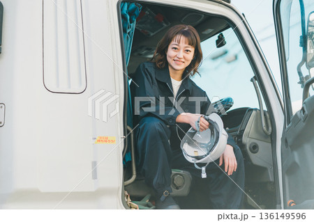 truck driver truck driver 136149596