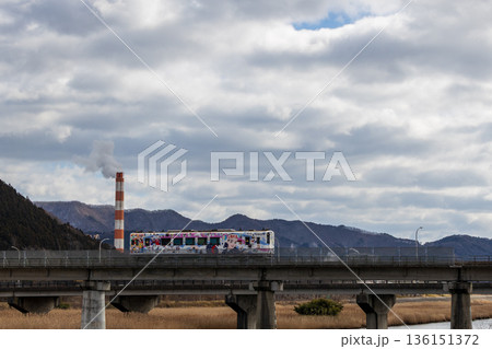 三陸鉄道ペイント列車 136151372