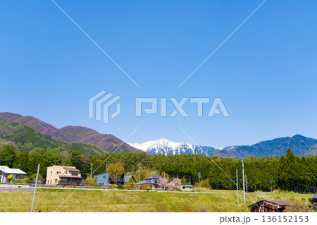 長野県　駒ヶ岳 136152153