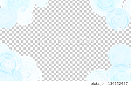 水彩風格的涼爽水面和細小漣漪插圖_橫向 水彩風格的涼爽水面和細小漣漪插圖_橫向 136152437