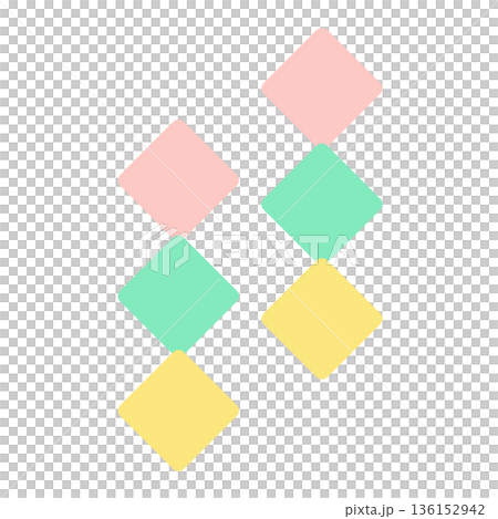 女兒節掛飾插圖 136152942